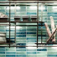 2 1/4" x 8" Blue Lagoon & Water Lily