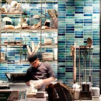 Chefs Club NYC - 2 1/4" x 8" Blue Lagoon & Water Lily Blend