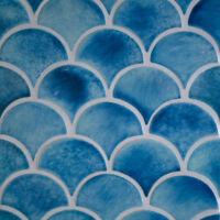 4" Fan Coastal Blue
