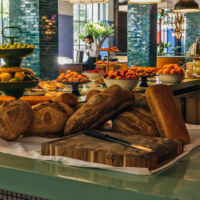 Café Stamba in Stamba Hotel dishes